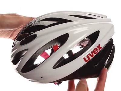 UVEX BOSS RACE, WHITE-BLACK