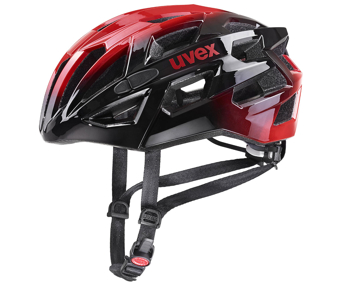 UVEX RACE 7, BLACK RED 2024 51-55 cm