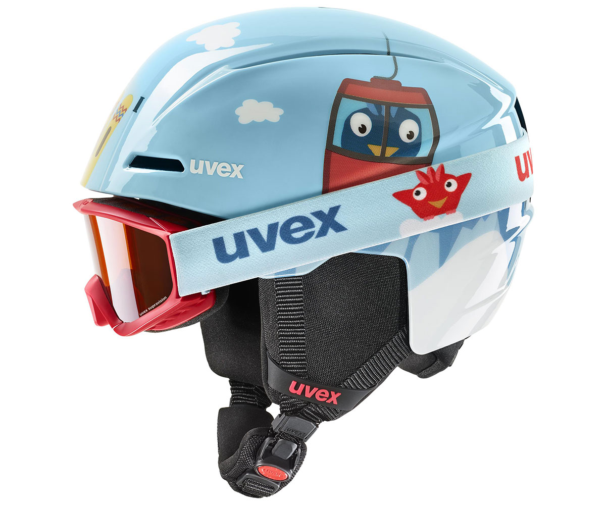 UVEX SET VITI light blue birdy S56S317100 23/24 46-50 cm