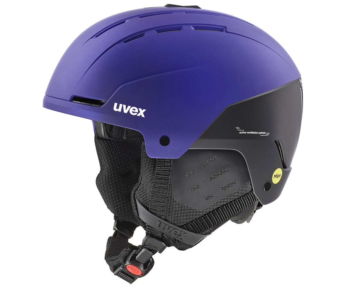 UVEX STANCE MIPS purple-bash black mat S566314130 23/24 54-58 cm